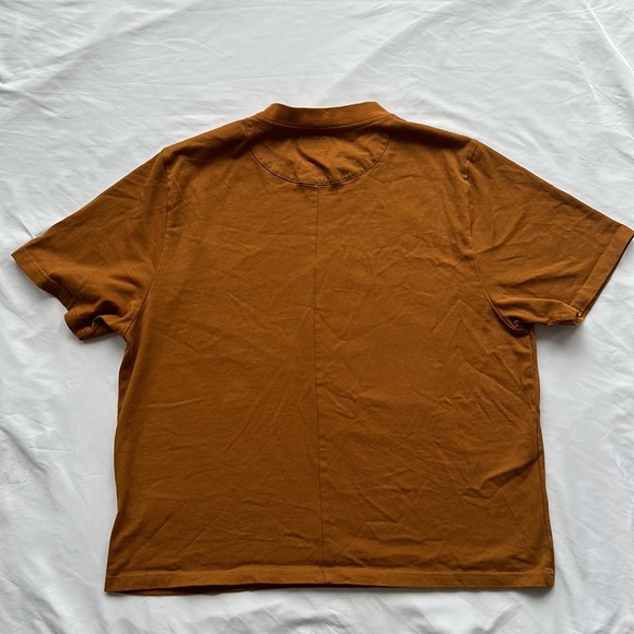 Orange/tan Killion shirt - Sz M - Picture 2 of 3